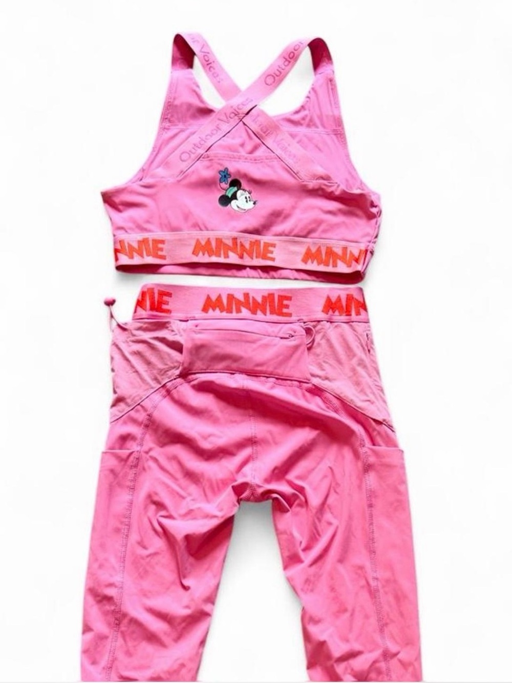 Minnie Mouse "Snacks" workout set